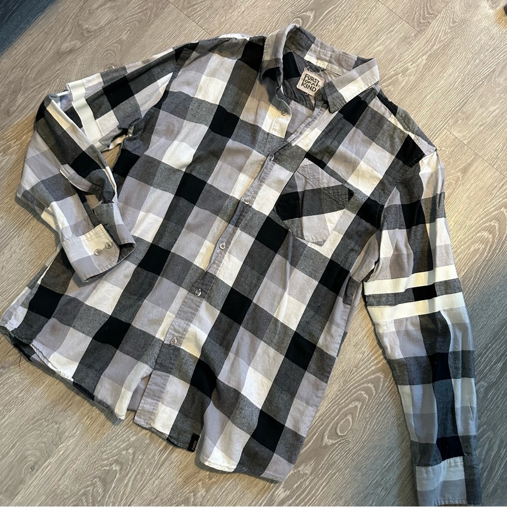LF First of a Kind Plaid Button Down